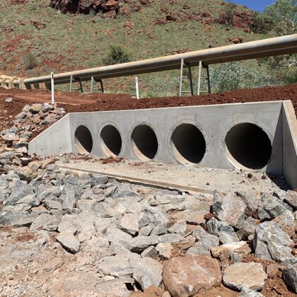 RCP Culvert Design and Construction Supervision in Western Australia
